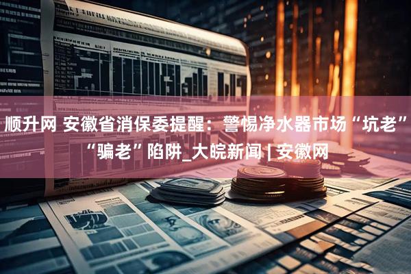 顺升网 安徽省消保委提醒：警惕净水器市场“坑老”“骗老”陷阱_大皖新闻 | 安徽网